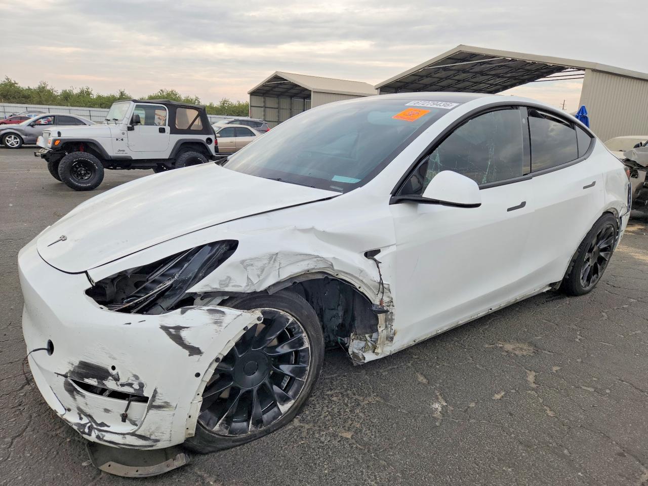 2021 TESLA MODEL Y | 5YJYGDEE9MF095675 | UPCARS