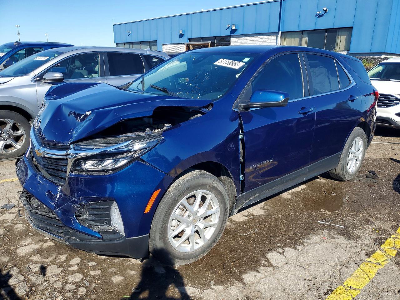 2022 CHEVROLET EQUINOX LT | 3GNAXKEV2NL294311 | UPCARS
