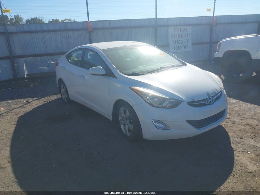 2013 HYUNDAI ELANTRA GLS | 5NPDH4AE5DH398391 | UPCARS