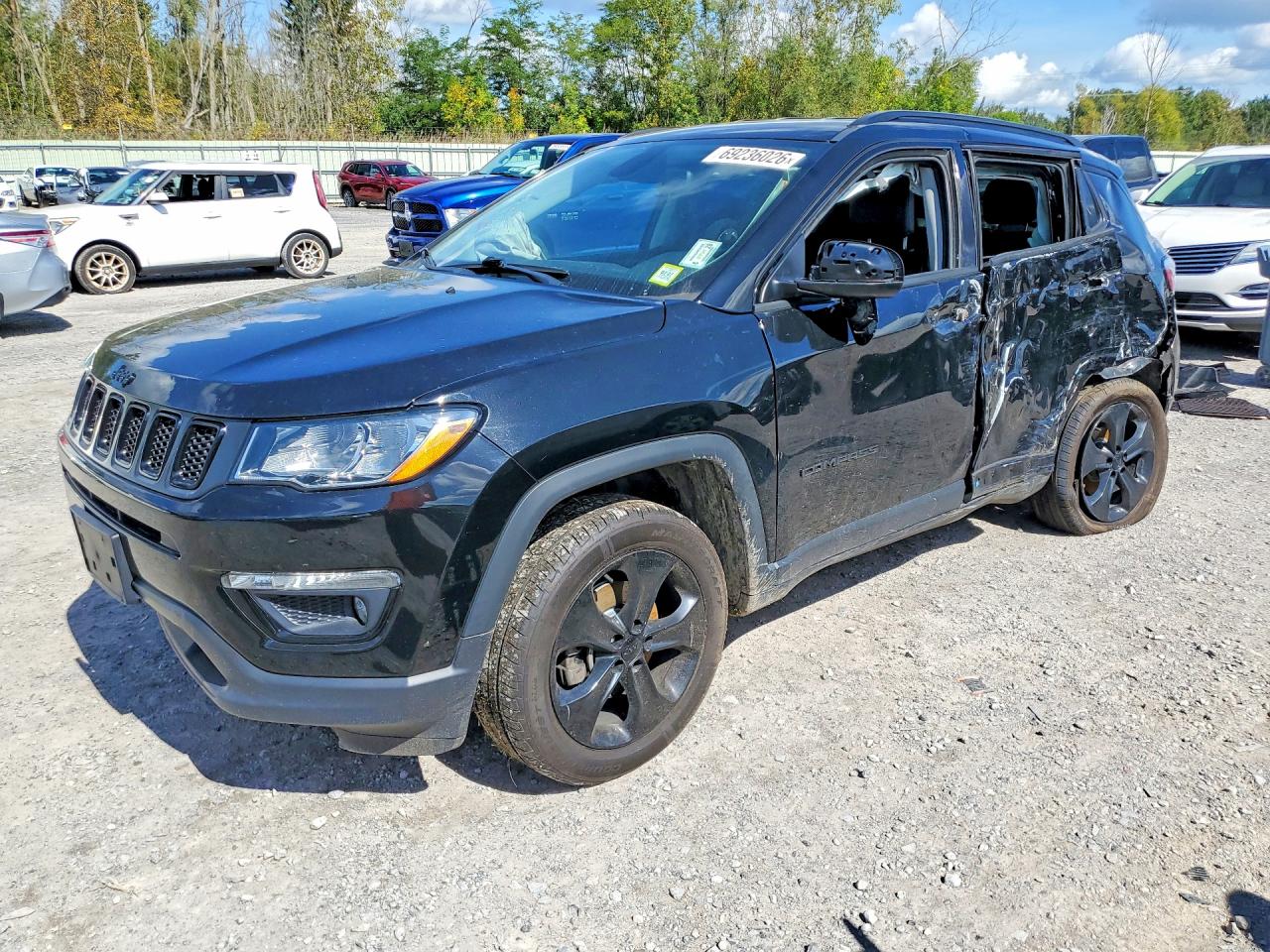 2020 JEEP COMPASS LATITUDE | 3C4NJDBBXLT146356 | UPCARS