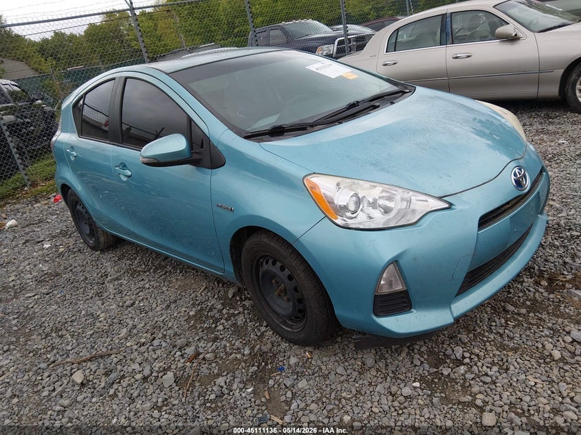 2012 TOYOTA PRIUS C THREE | JTDKDTB35C1031281 | UPCARS