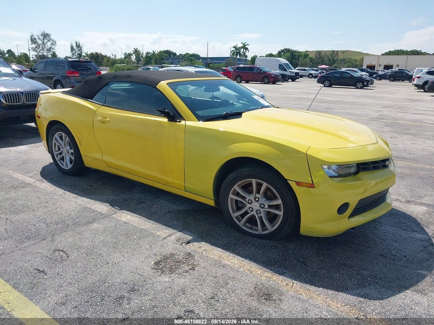 2015 CHEVROLET CAMARO 1LT | 2G1FD3D32F9103187 | UPCARS