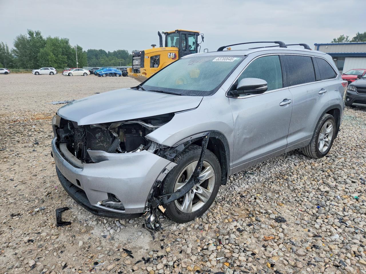 2014 TOYOTA HIGHLANDER LIMITED PLATINUM | 5TDDKRFH4ES071736 | UPCARS