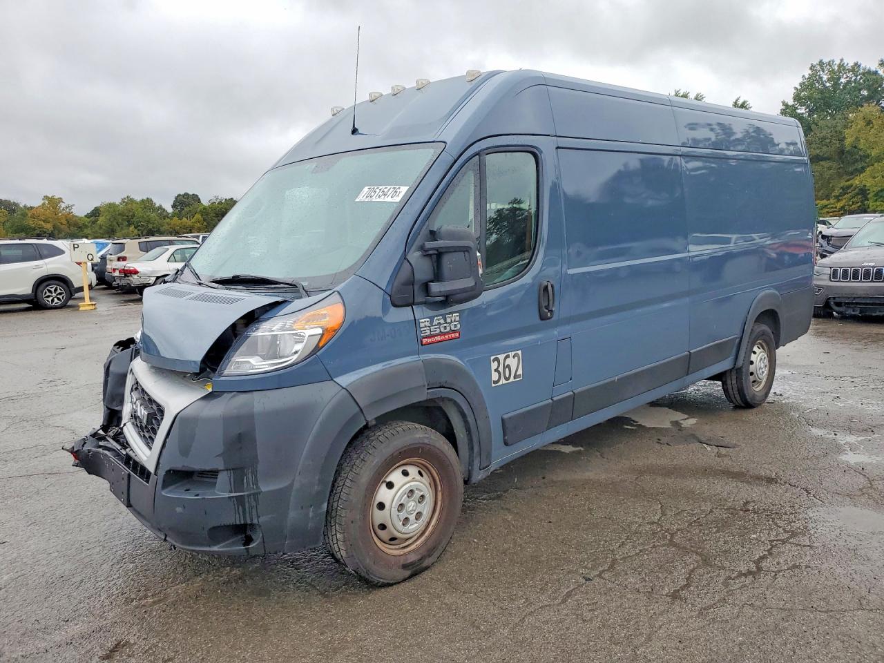 2020 RAM PROMASTER DELIVERY VAN | 3C6URVJG4LE117499 | UPCARS