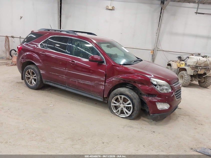 2016 CHEVROLET EQUINOX LT | 2GNFLFE33G6205070 | UPCARS