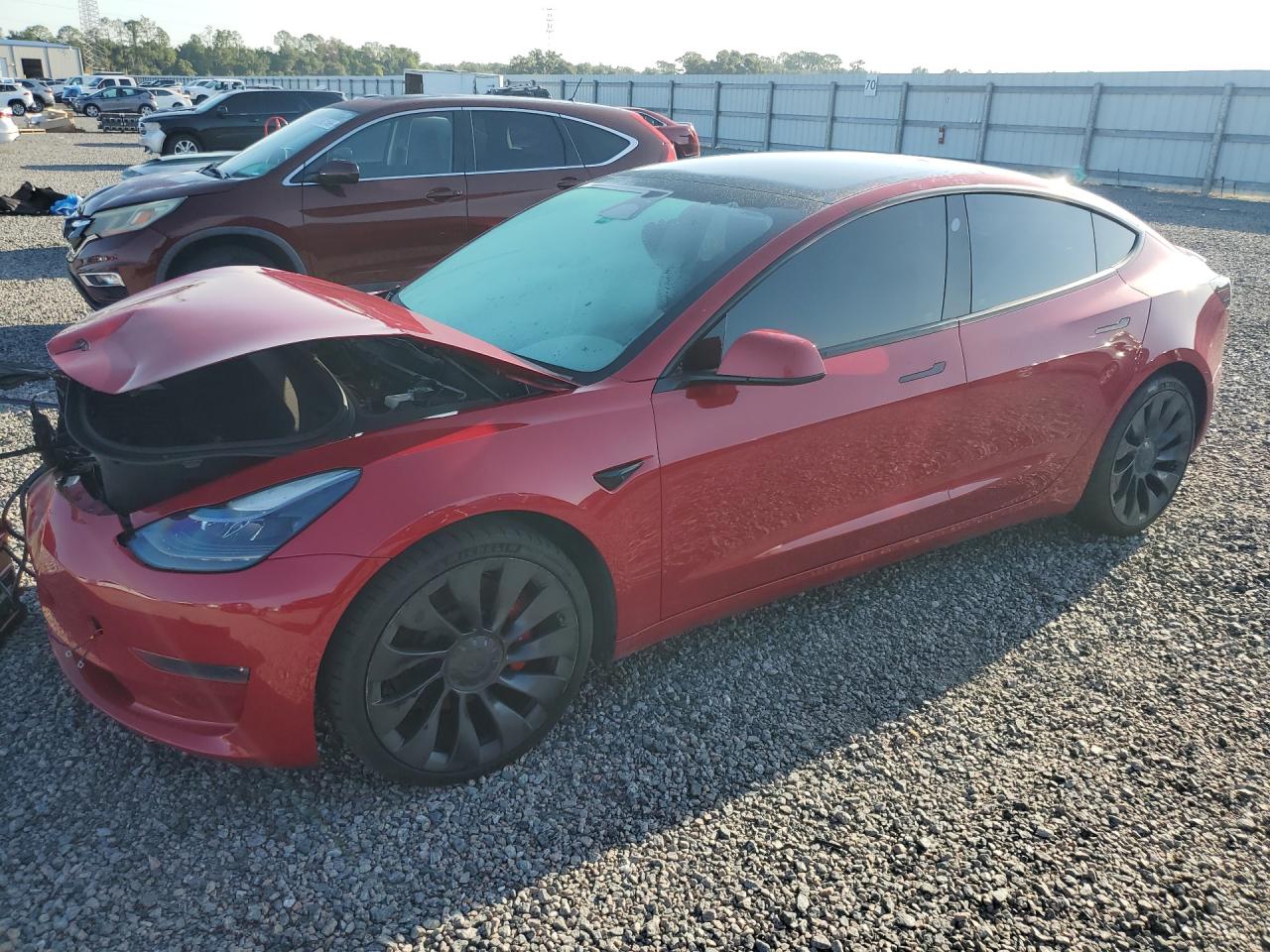 2022 TESLA MODEL 3 | 5YJ3E1EC7NF261156 | UPCARS
