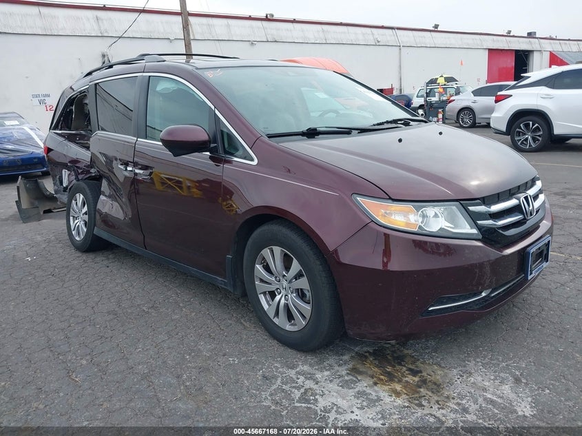 2014 HONDA ODYSSEY EX-L | 5FNRL5H63EB070248 | UPCARS
