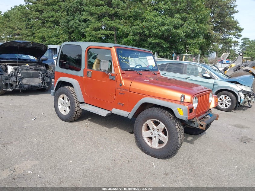 2001 JEEP WRANGLER SPORT | 1J4FA49SX1P374590 | UPCARS