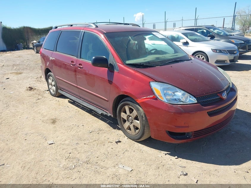 2004 TOYOTA SIENNA LE | 5TDZA23CX4S050736 | UPCARS