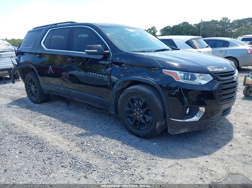2021 CHEVROLET TRAVERSE FWD LT LEATHER | 1GNERHKW7MJ210453 | UPCARS