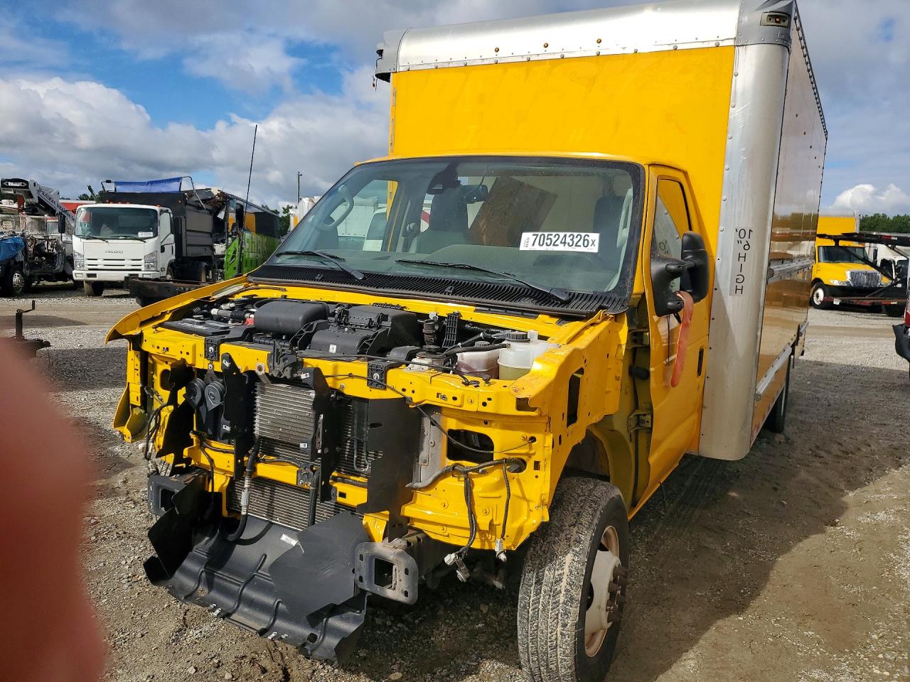 2023 FORD ECONOLINE BOX TRUCK | 1FDWE3FN2PDD28521 | UPCARS
