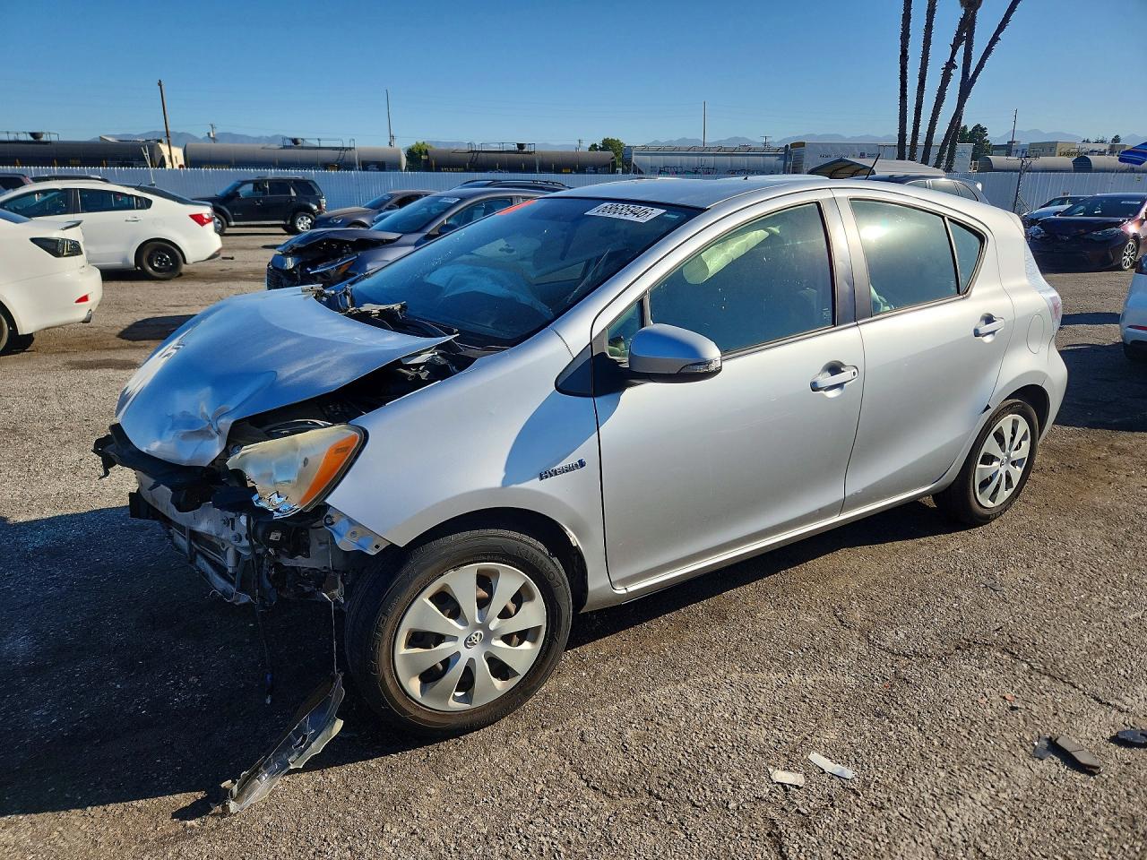 2012 TOYOTA PRIUS TWO | JTDKDTB37C1505750 | UPCARS