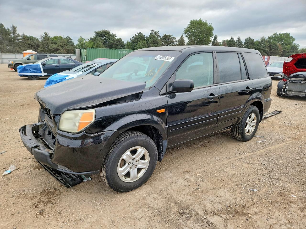 2006 HONDA PILOT LX | 5FNYF18176B021281 | UPCARS