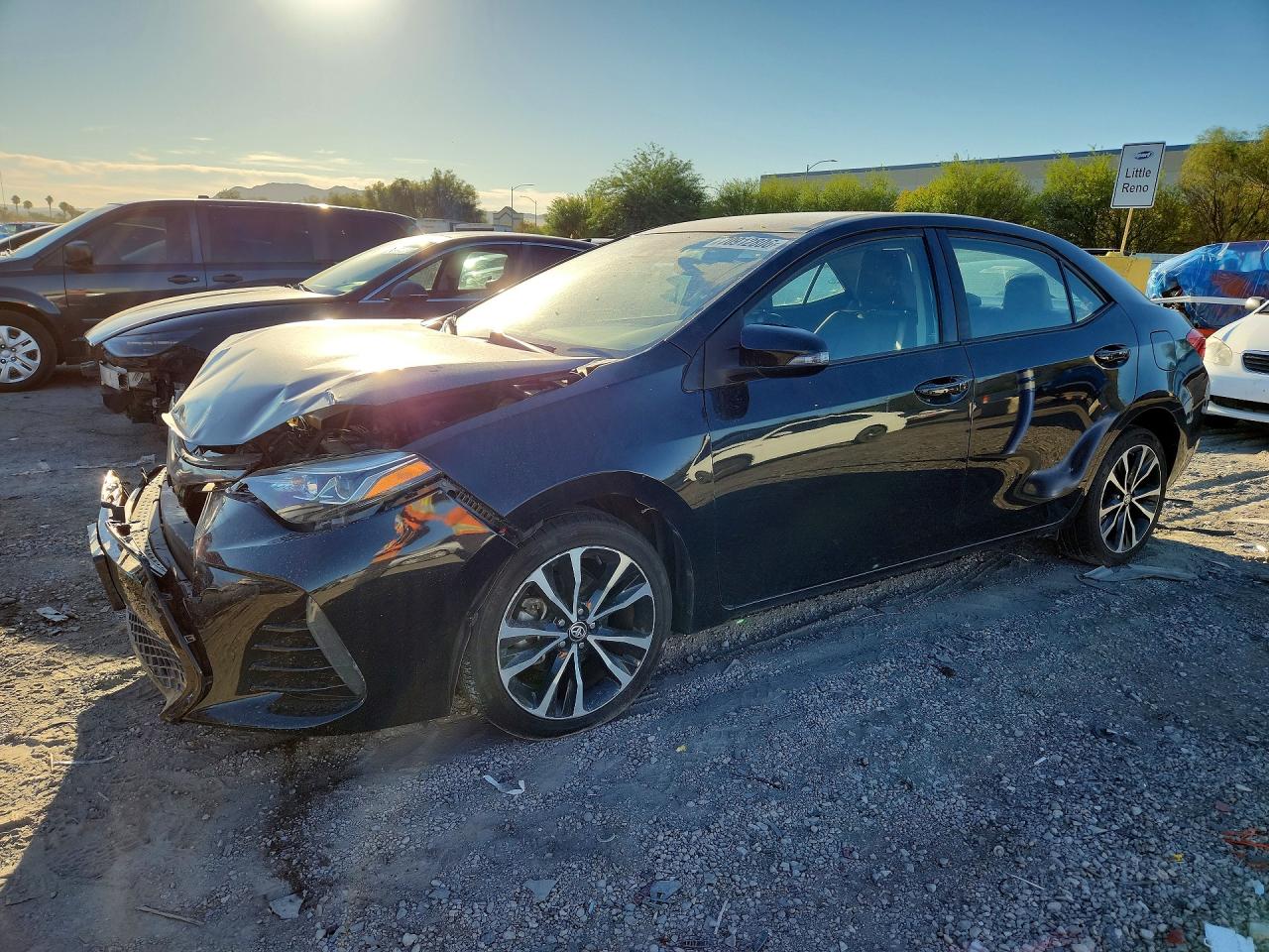 2017 TOYOTA COROLLA SE | 5YFBURHE8HP601790 | UPCARS