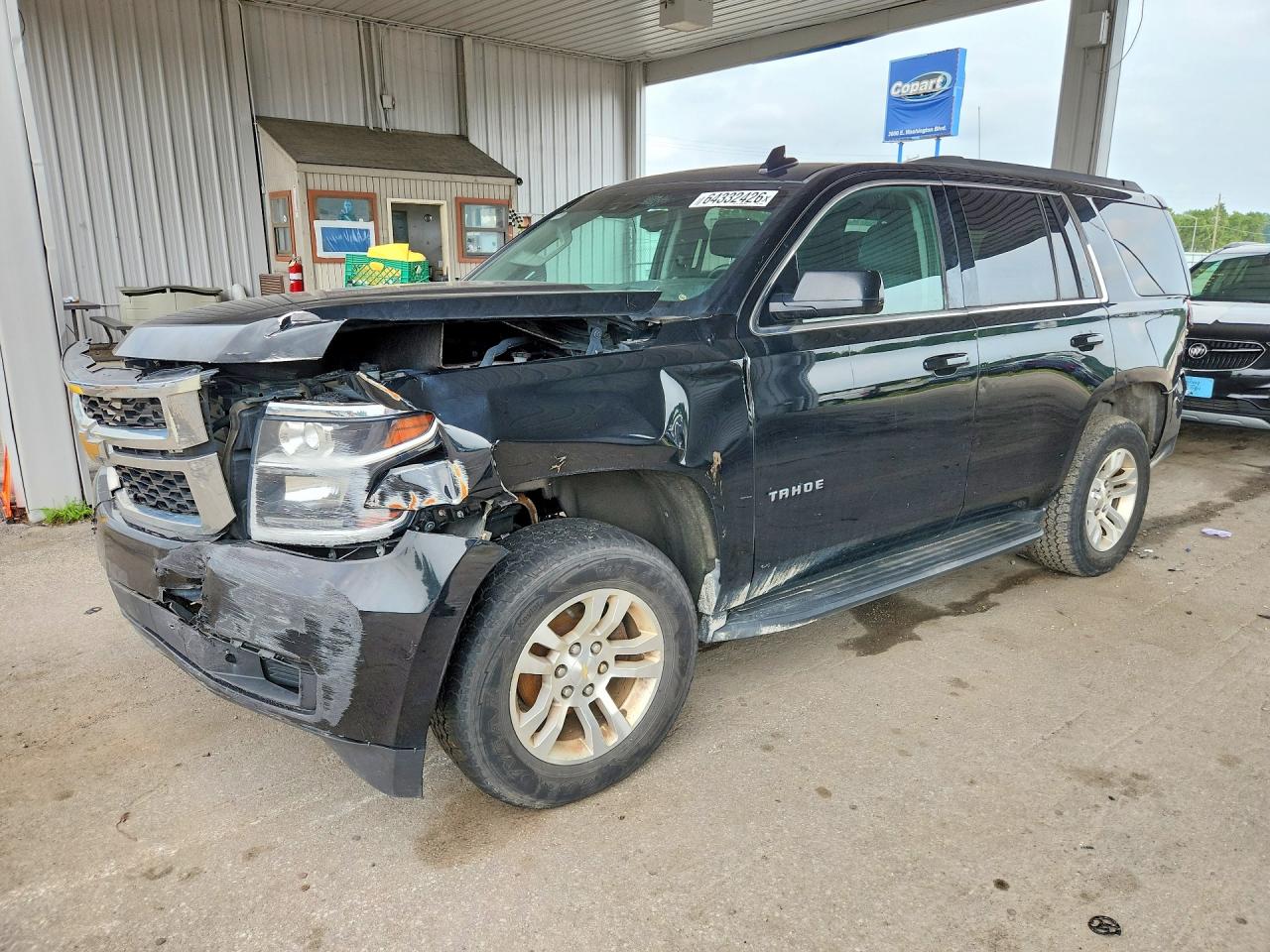 2018 CHEVROLET TAHOE K1500 LS | 1GNSKAKC3JR104504 | UPCARS