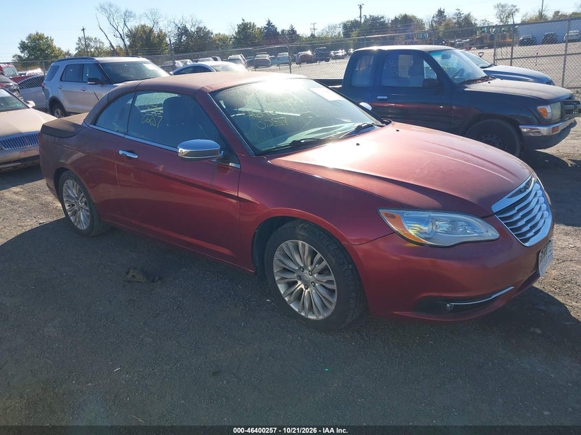 2013 CHRYSLER 200 LIMITED | 1C3BCBFG9DN683457 | UPCARS
