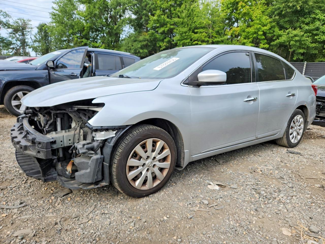 2017 NISSAN SENTRA S | 3N1AB7AP1HY380554 | UPCARS