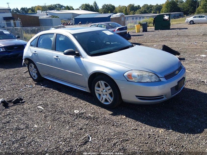 2012 CHEVROLET IMPALA LT | 2G1WG5E33C1247326 | UPCARS