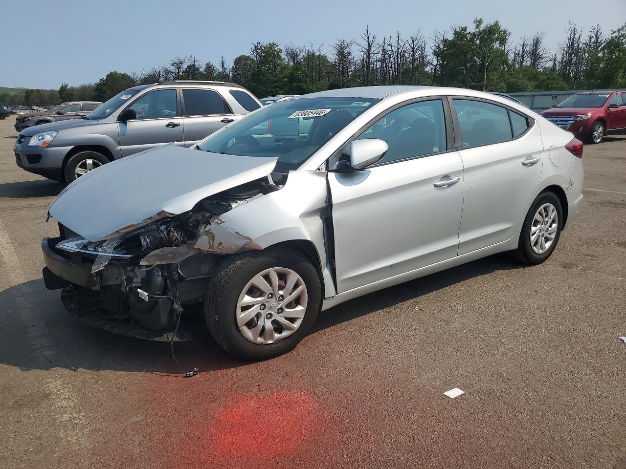 2019 HYUNDAI ELANTRA SE | 5NPD74LF2KH482870 | UPCARS