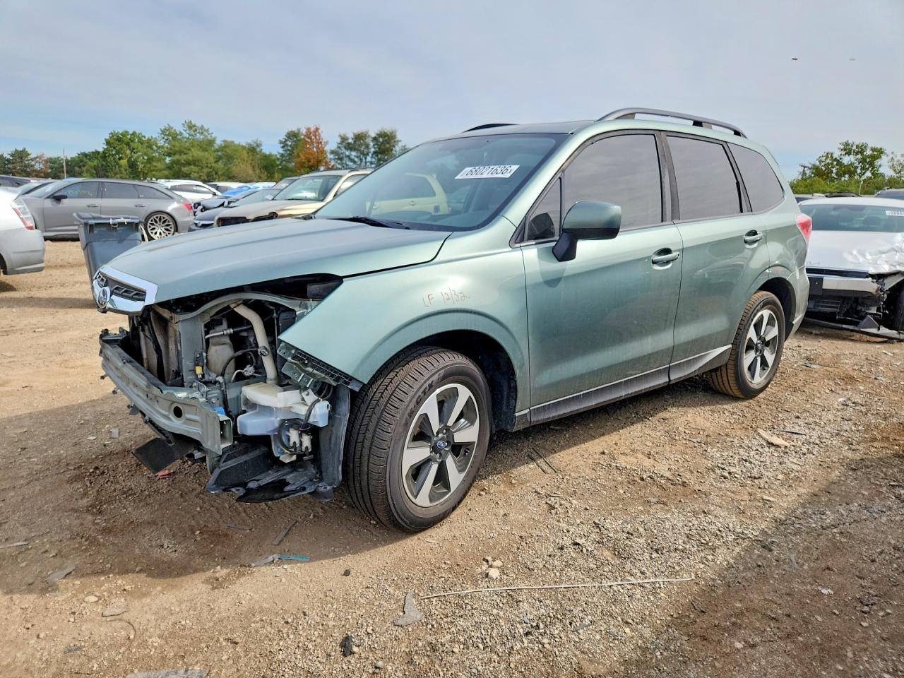 2017 SUBARU FORESTER 2.5I PREMIUM | JF2SJAEC1HH419844 | UPCARS