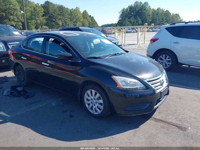 2014 NISSAN SENTRA SV | 1N4AB7AP6EN855062 | UPCARS