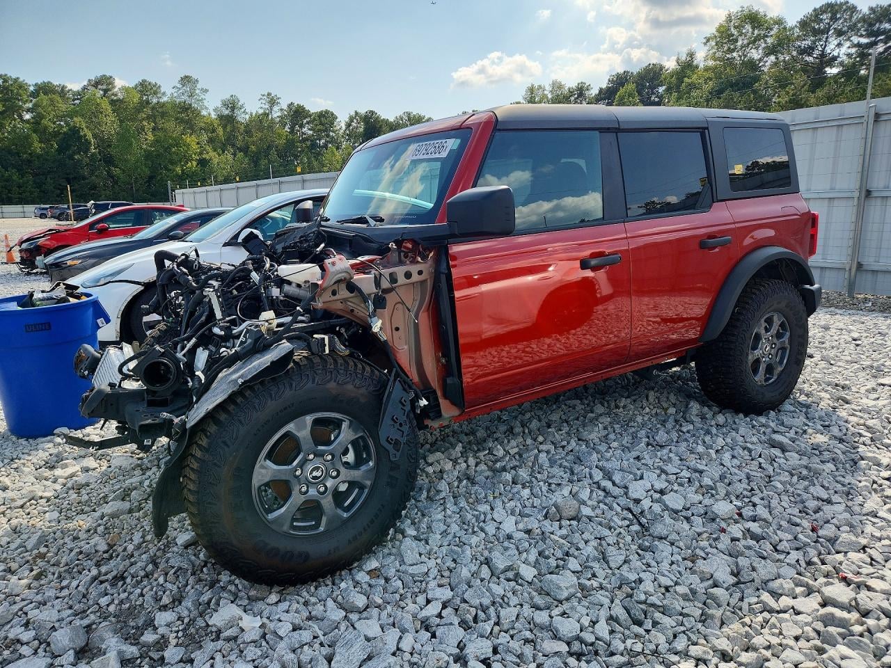 2022 FORD BRONCO BASE | 1FMDE5BH5NLA99760 | UPCARS