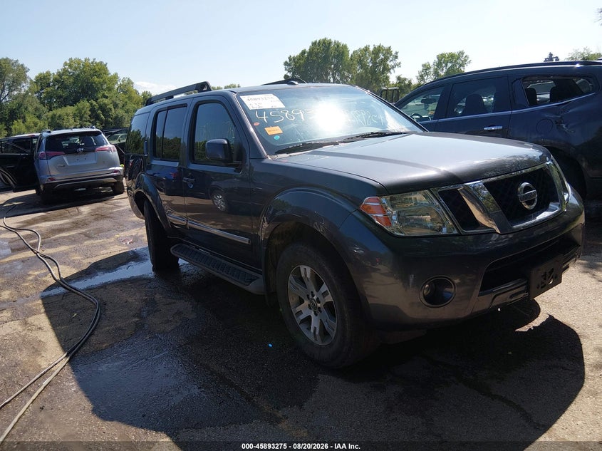 2012 NISSAN PATHFINDER SILVER | 5N1AR1NB5CC618813 | UPCARS