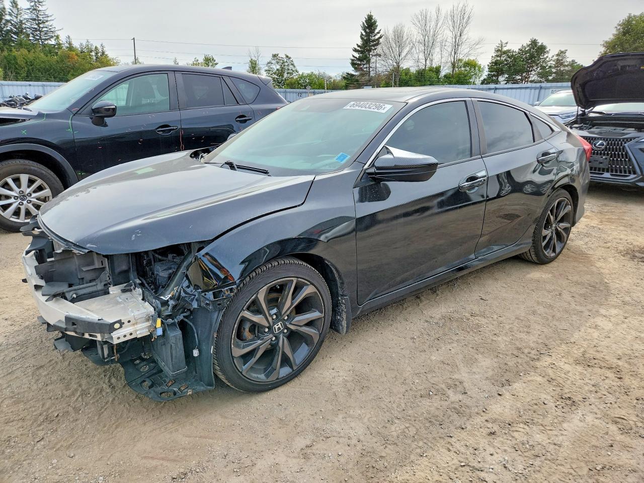 2019 HONDA CIVIC EX | 2HGFC2F7XKH016157 | UPCARS