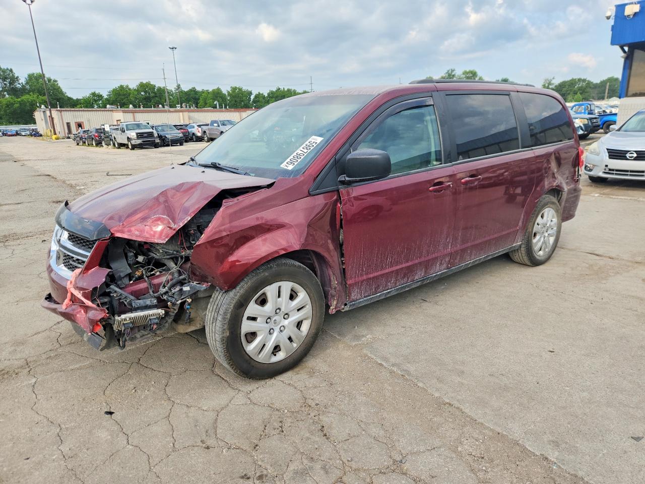 2019 DODGE CARAVAN SE | 2C4RDGBG2KR502872 | UPCARS