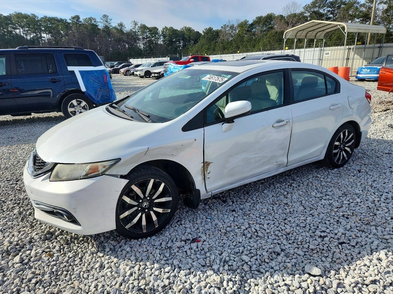 2014 HONDA CIVIC EXL | 19XFB2F96EE059123 | UPCARS