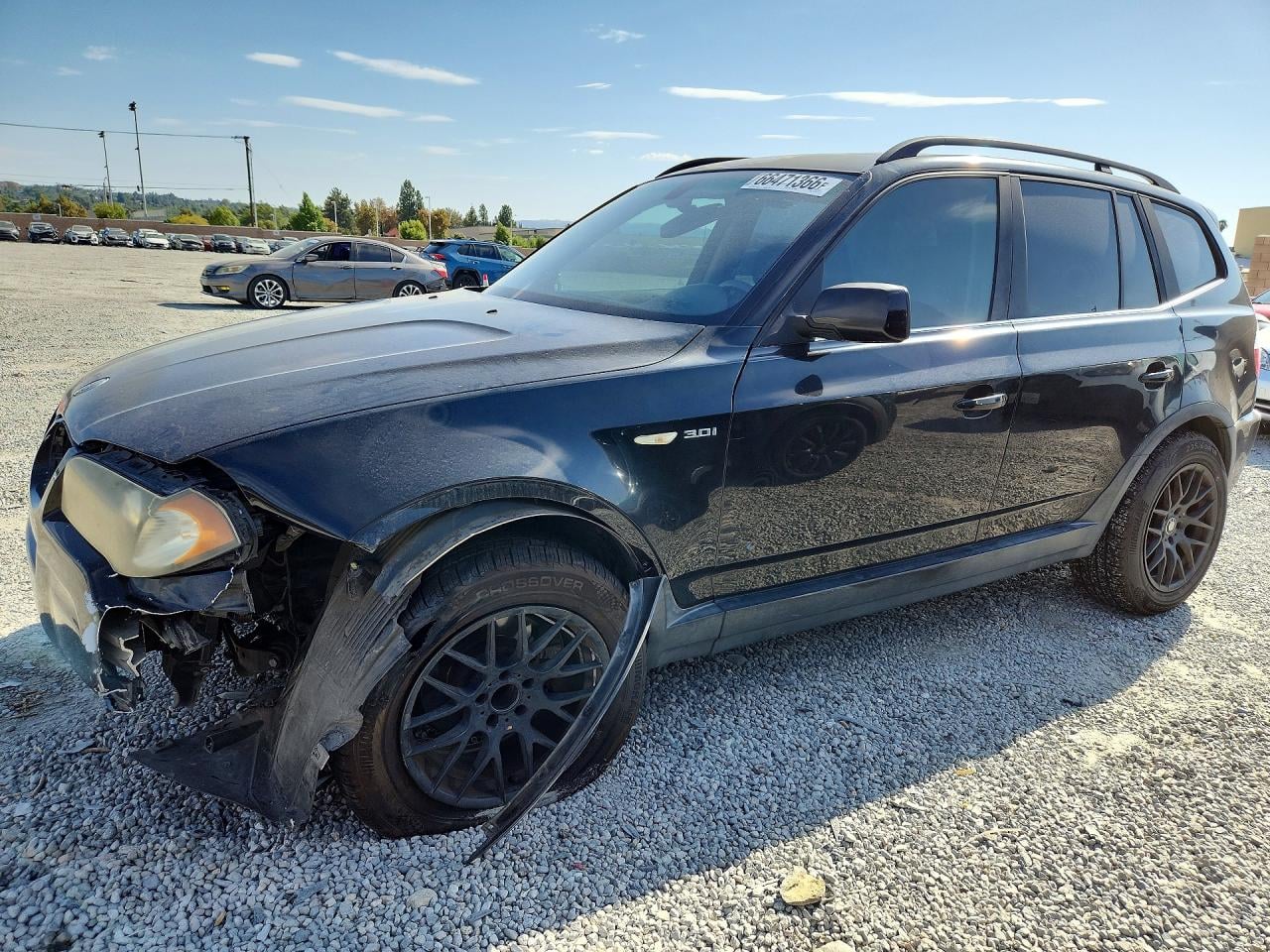 2006 BMW X 3.0I | WBXPA93436WG77649 | UPCARS
