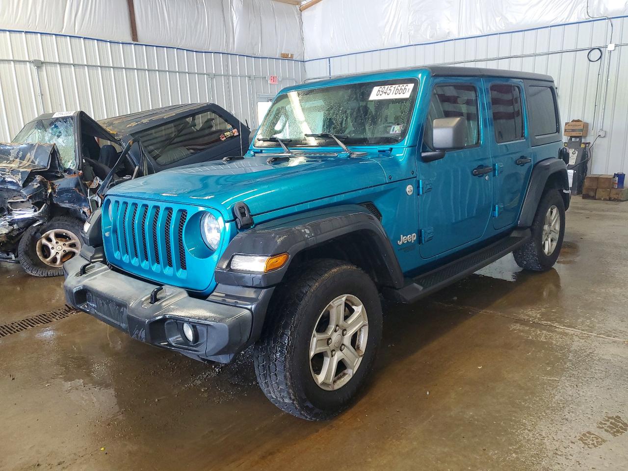 2019 JEEP WRANGLER SPORT | 1C4HJXDG9KW615744 | UPCARS