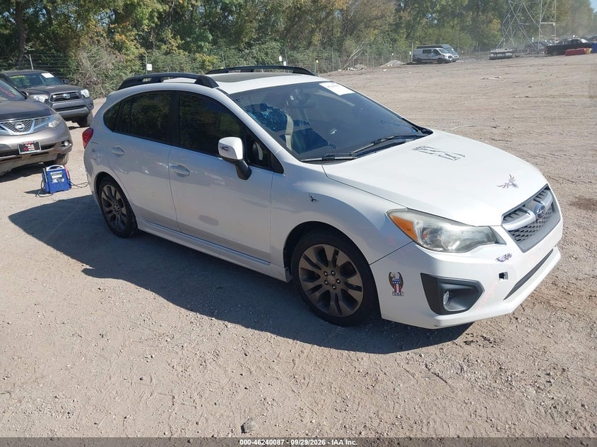 2012 SUBARU IMPREZA 2.0I SPORT LIMITED | JF1GPAS67CH217638 | UPCARS