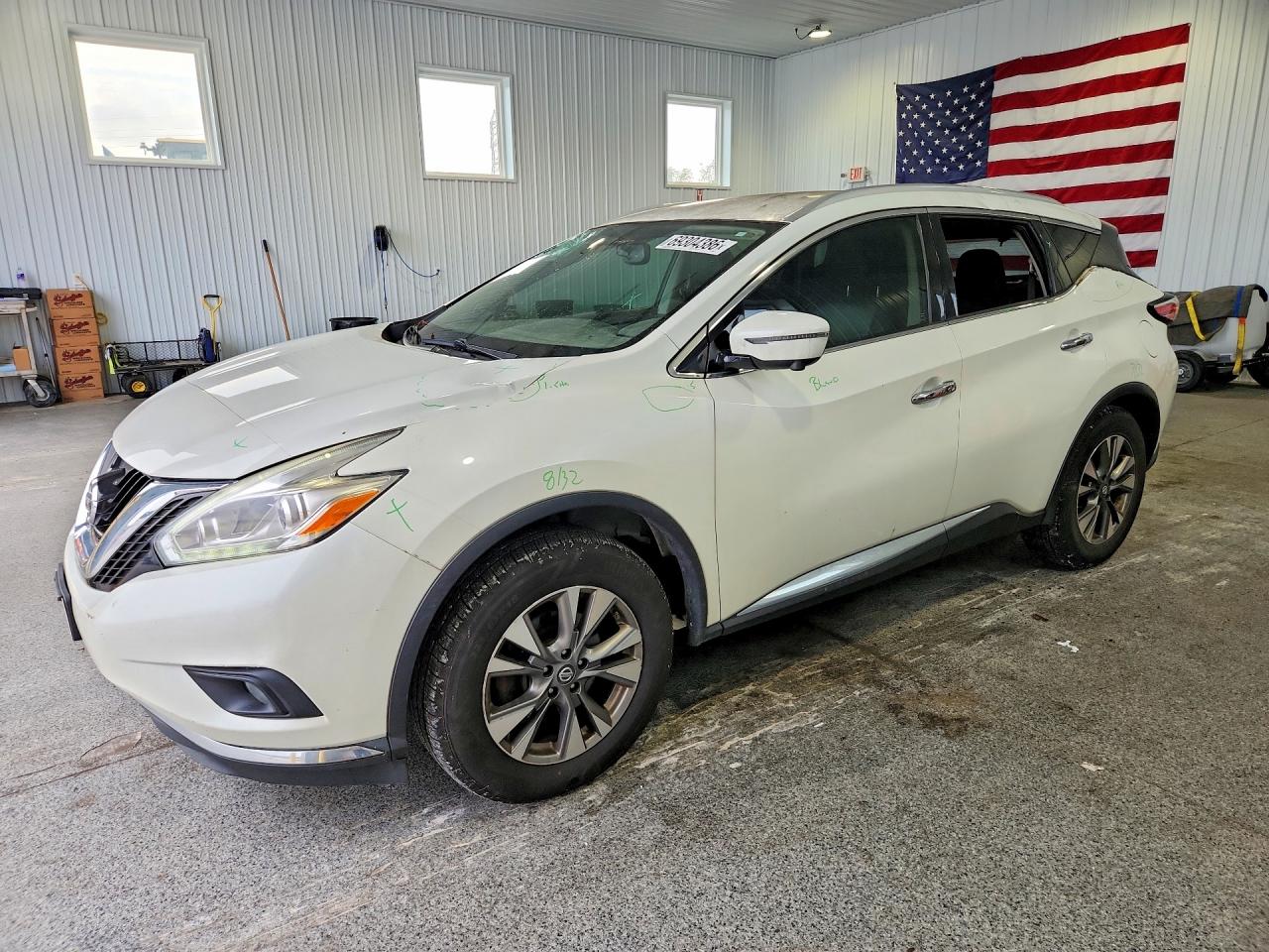 2017 NISSAN MURANO SL | 5N1AZ2MH6HN178186 | UPCARS