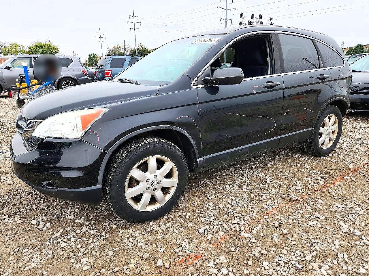 2011 HONDA CRV SE | 5J6RE4H47BL093859 | UPCARS