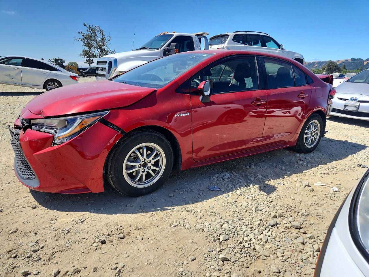 2020 TOYOTA COROLLA LE | JTDEBRBE9LJ025636 | UPCARS