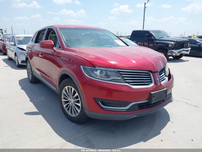2016 LINCOLN MKX SELECT | 2LMTJ6KR7GBL24371 | UPCARS