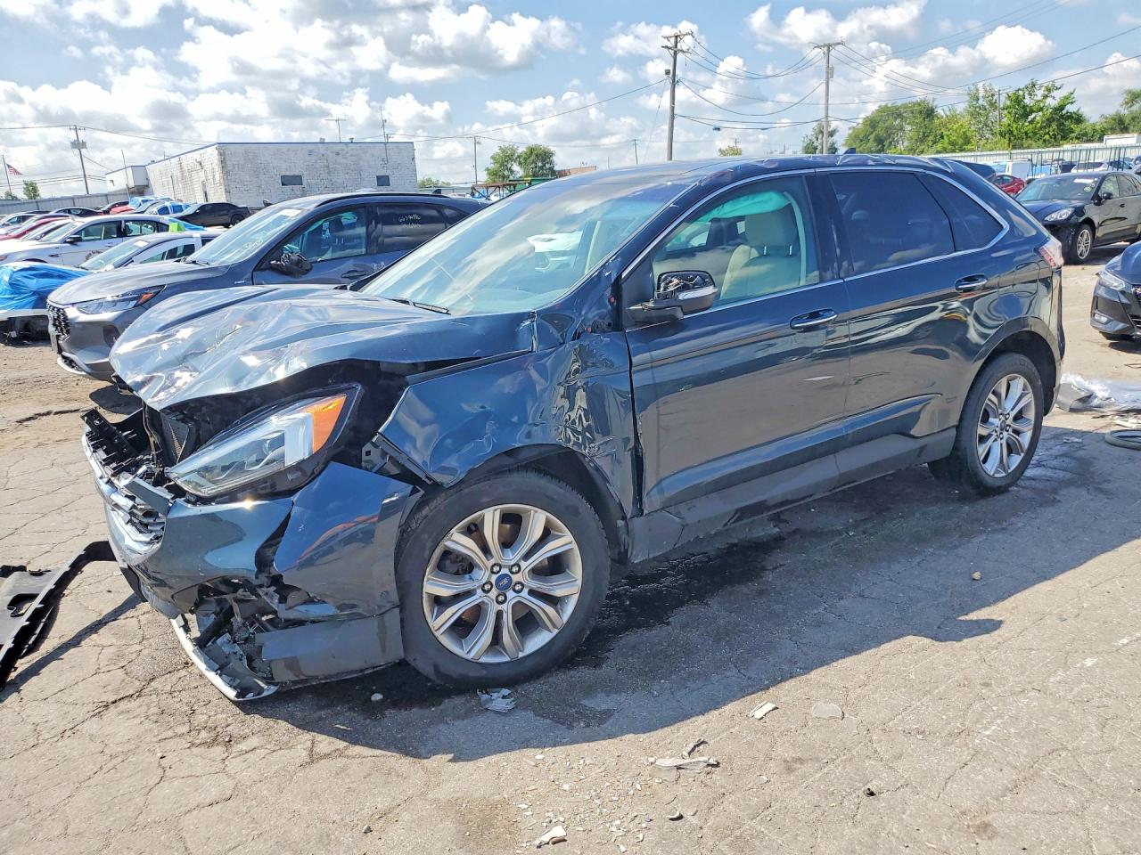 2019 FORD EDGE TITANIUM | 2FMPK4K98KBB31525 | UPCARS