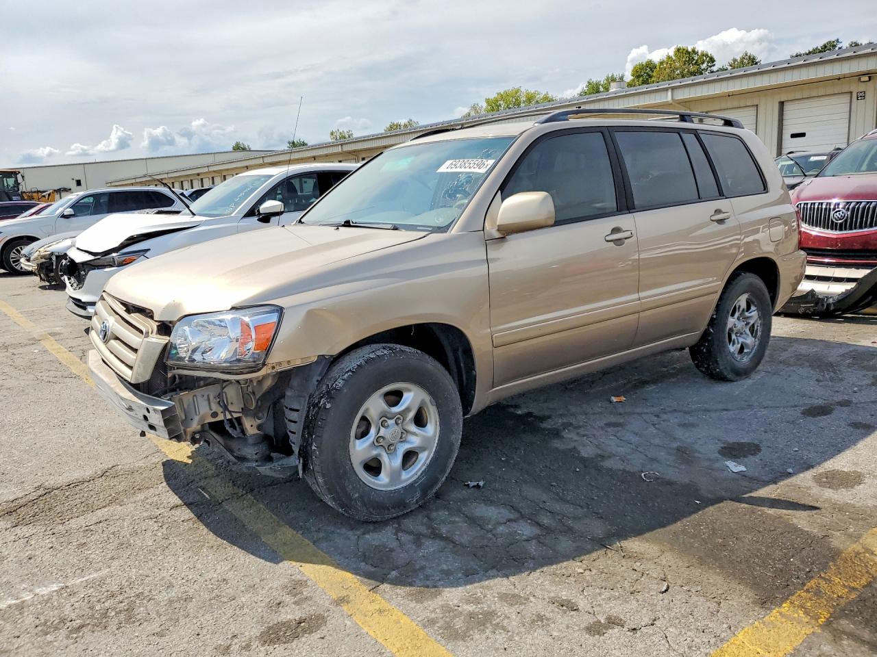 2004 TOYOTA HIGHLANDER BASE | JTEGD21A640087619 | UPCARS