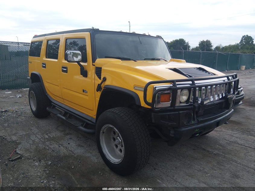 2003 HUMMER H2 | 5GRGN23U03H108620 | UPCARS