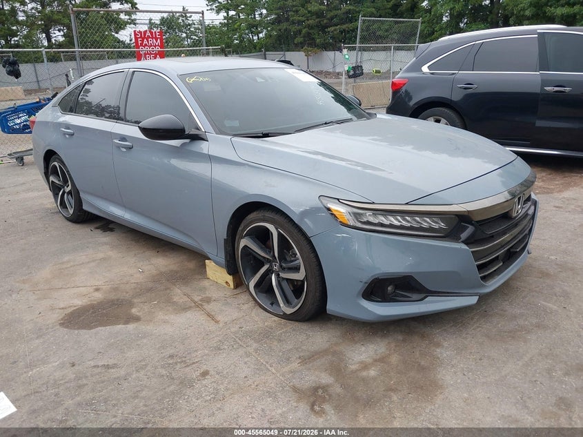 2022 HONDA ACCORD SPORT 2.0T | 1HGCV2F35NA001420 | UPCARS