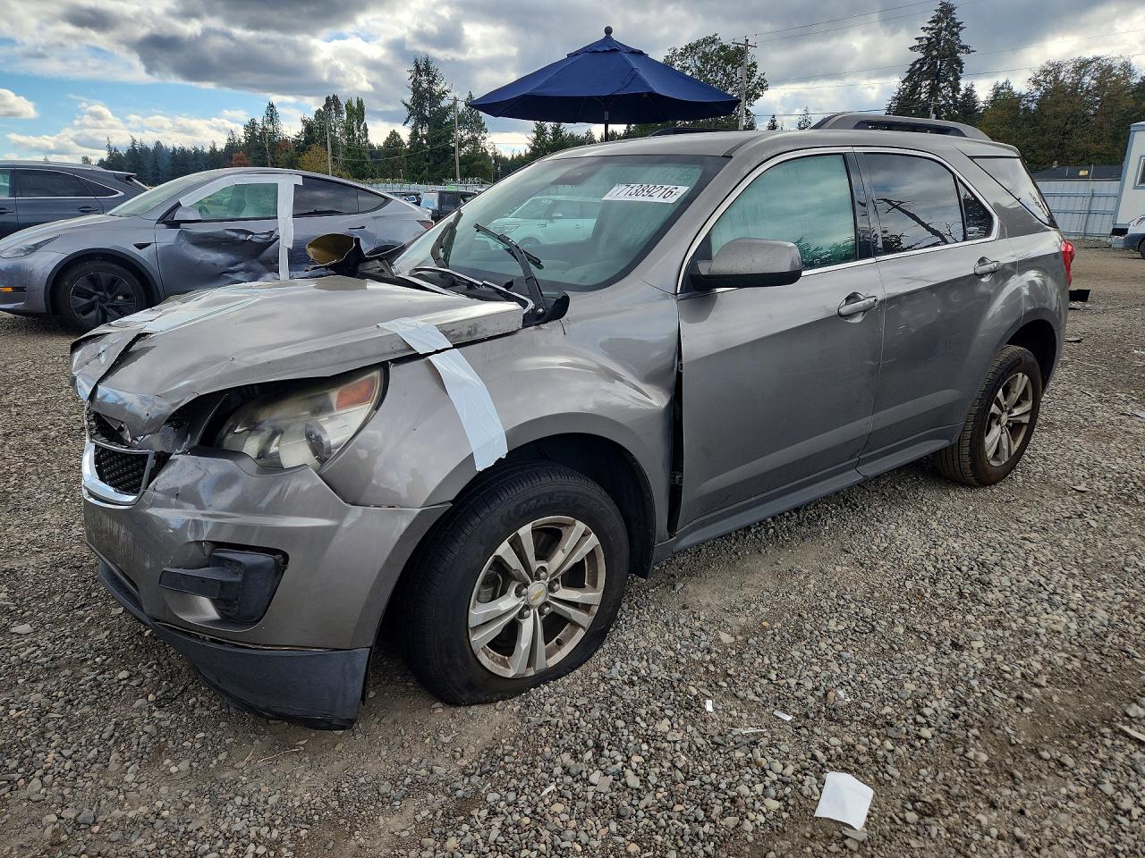 2012 CHEVROLET EQUINOX LT | 2GNALDEK4C6340221 | UPCARS