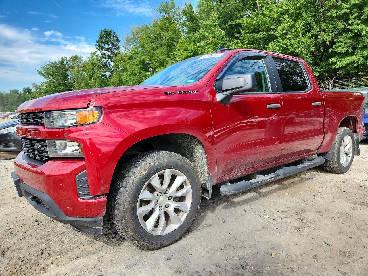 2021 CHEVROLET SILVERADO K1500 CUSTOM | 3GCPYBEK1MG423300 | UPCARS