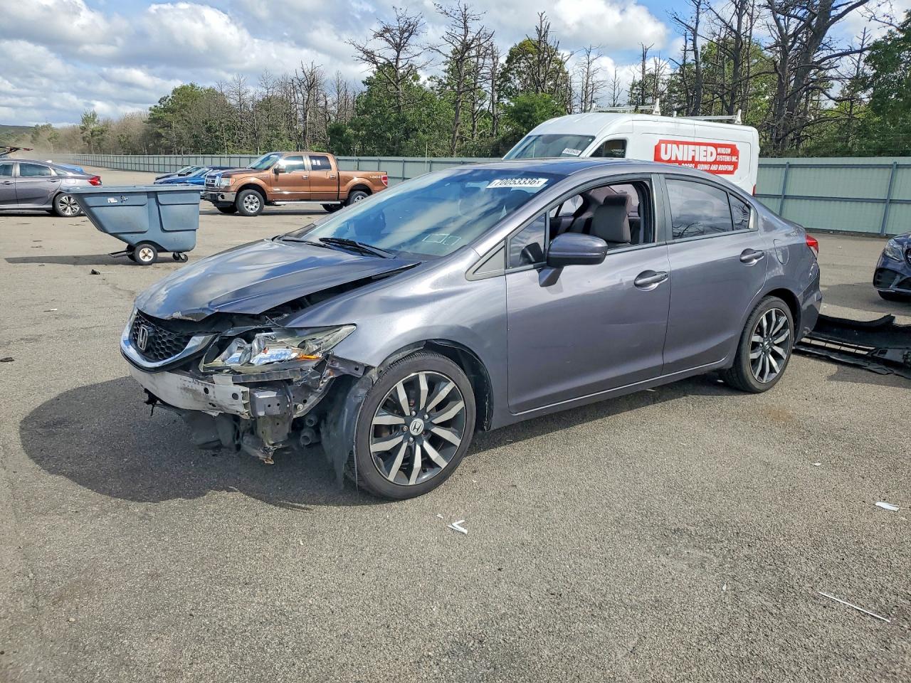 2014 HONDA CIVIC EXL | 19XFB2F9XEE217950 | UPCARS