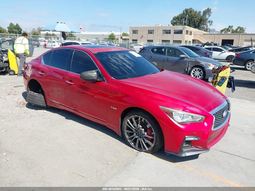 2018 INFINITI Q50 3.0T RED SPORT 400 | JN1FV7AR6JM700121 | UPCARS