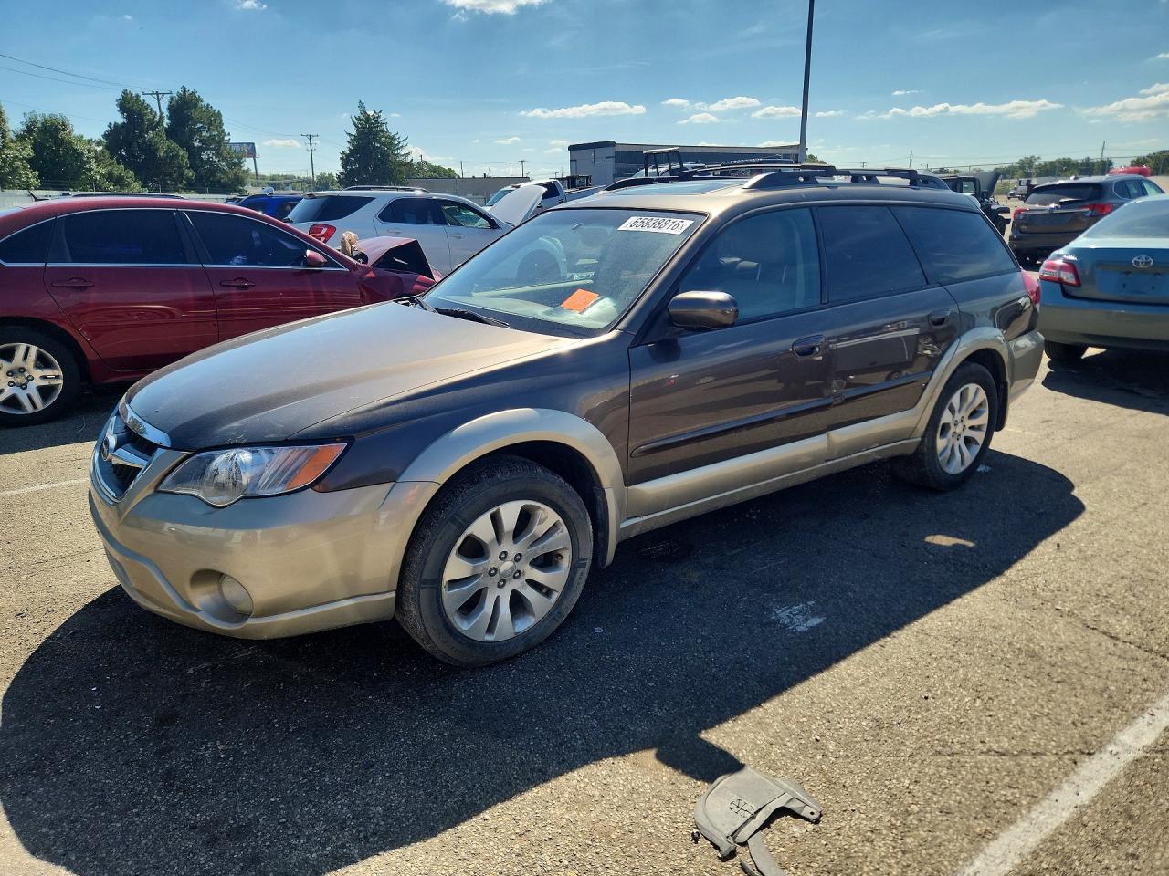 2008 SUBARU OUTBACK 2.5I LIMITED | 4S4BP62C987342396 | UPCARS