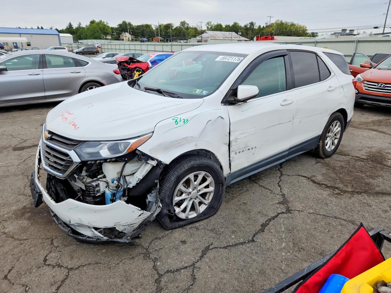 2018 CHEVROLET EQUINOX LT | 3GNAXSEV1JS524128 | UPCARS
