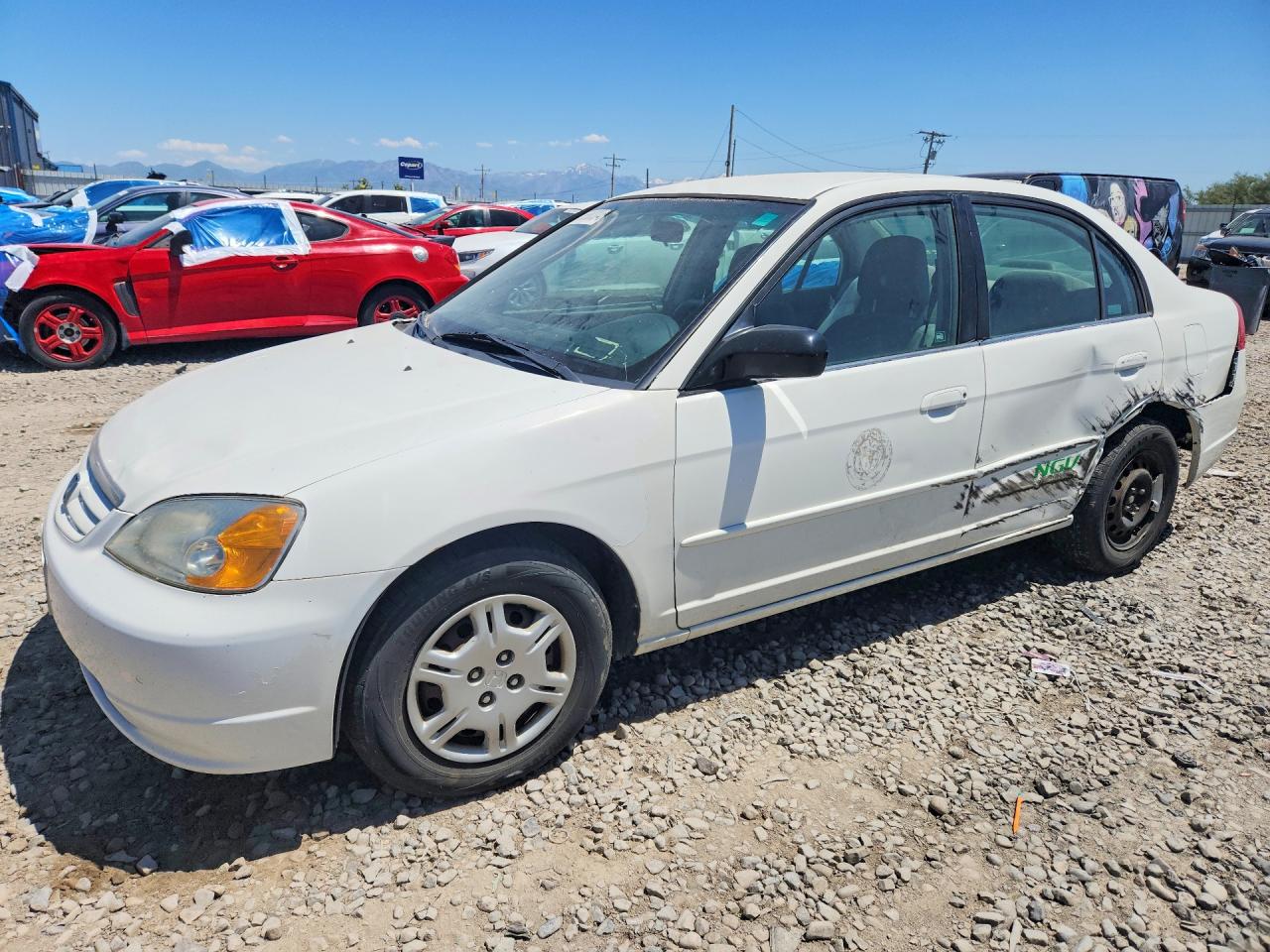 2002 HONDA CIVIC GX | 1HGEN26482L000120 | UPCARS