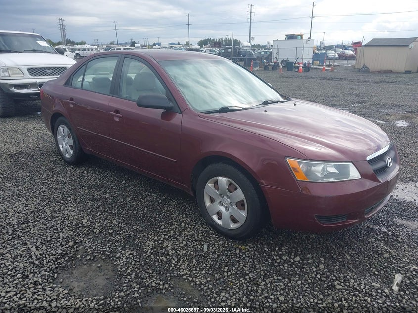 2008 HYUNDAI SONATA GLS | 5NPET46C08H393616 | UPCARS