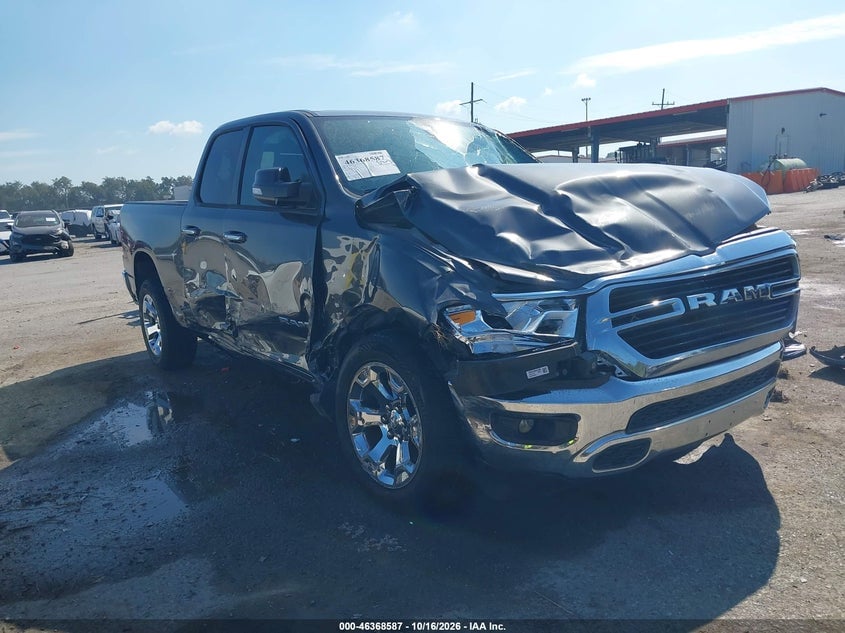 2019 RAM 1500 BIG HORN/LONE STAR  4X4 6'4 BOX | 1C6SRFBT0KN918160 | UPCARS